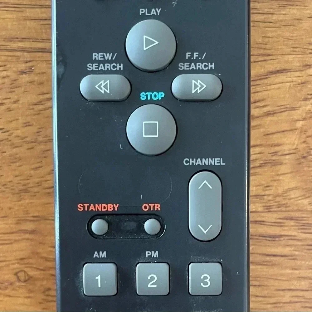 Magnavox VKFS0938 VCR Player‎ Remote Control OEM Original Black Replacement - Picture 2 of 7
